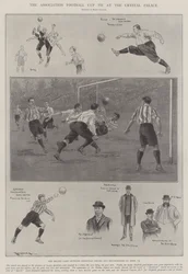 The Association Football Cup Tie at the Crystal Palace
